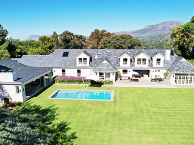 Villa arial view